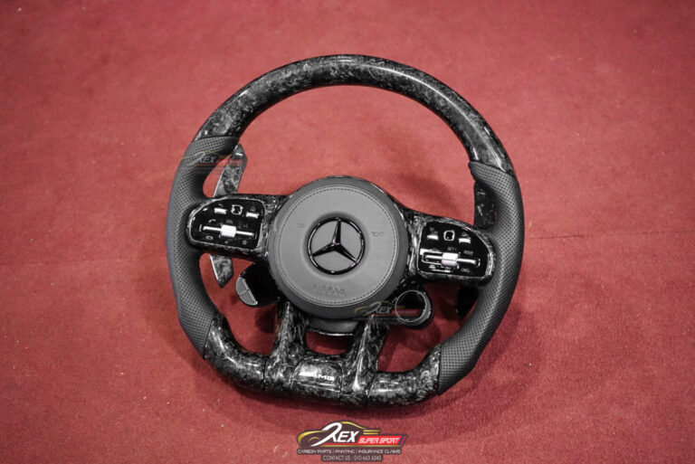 New 45s Forged Carbon Steering OLED For All MERCEDES